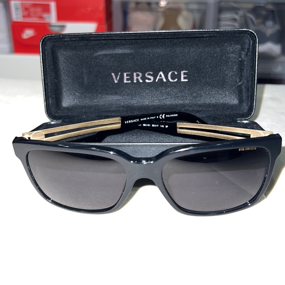 Versace polarized sunglasses